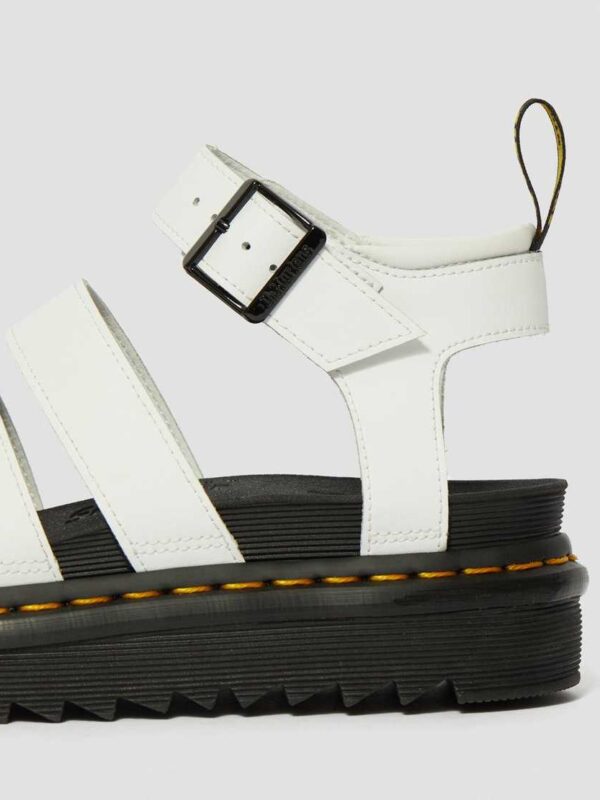 Dr. Martens Blaire Leather Strap Sandals White - Image 9