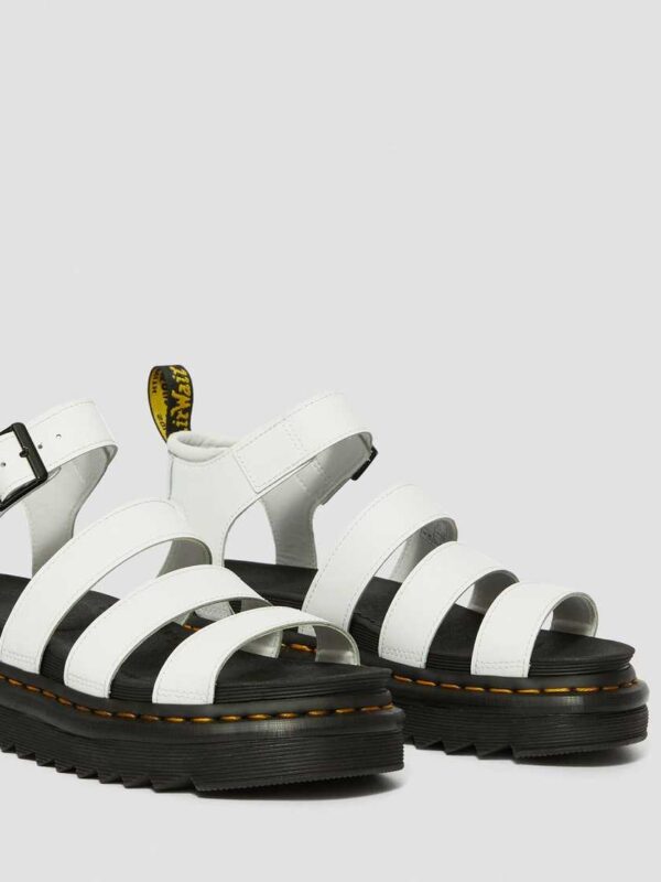 Dr. Martens Blaire Leather Strap Sandals White - Image 7