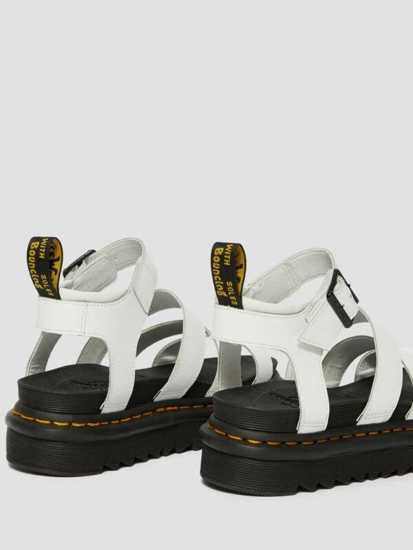 Dr. Martens Blaire Leather Strap Sandals White - Image 6