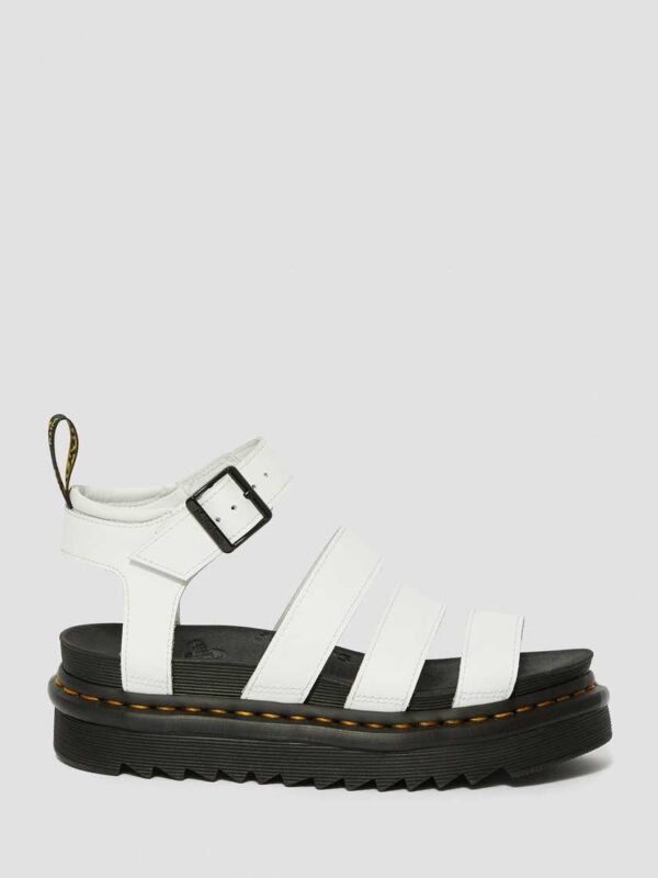 Dr. Martens Blaire Leather Strap Sandals White - Image 5