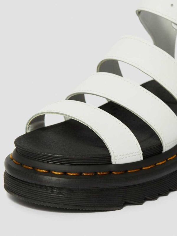 Dr. Martens Blaire Leather Strap Sandals White - Image 4