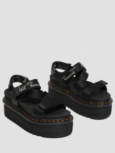 Dr. Martens Kimber Logo Webbing Strap Sandals - Image 4