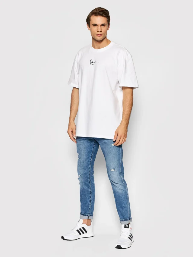 Karl Kani Small Signature Tee-White