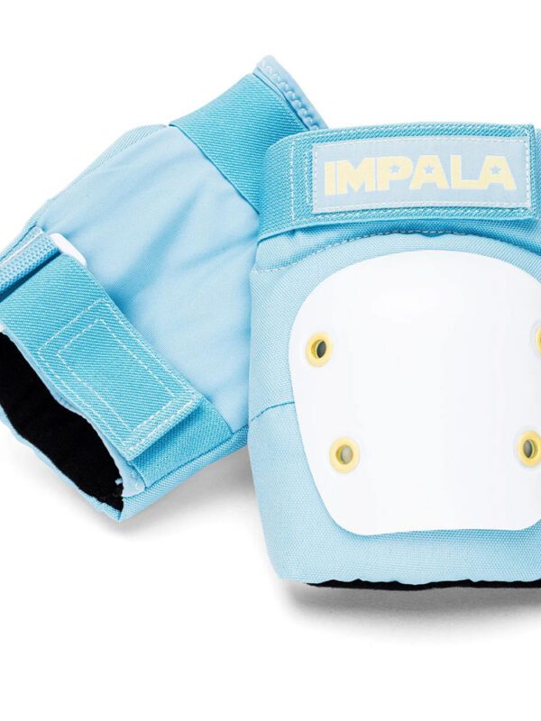 Impala Protective Set Youth Sky Blue/Yellow - Image 5