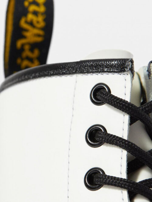 Dr. Martens 1460 Smooth Leather Lace Up Boots - Image 7