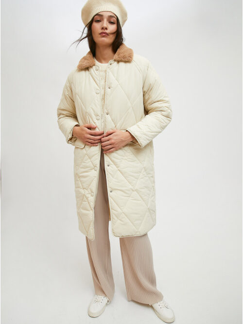 Compania Fantastica Long padded husky coat - Image 4