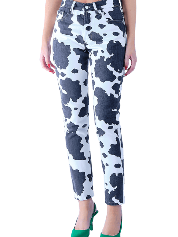 Salt & Pepper Kelly Cow γυναικείο παντελόνι.