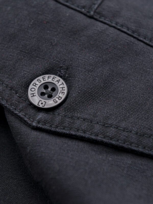 Horsefeathers Baxter shorts - black Ανδρική Cargo Βερμούδα - Image 6