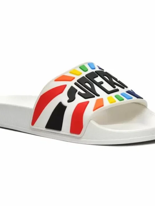 Superga Slides Multicolor White Παντόφλες - Image 3