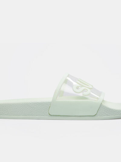 Superga Green Clear Slides Παντόφλες - Image 4