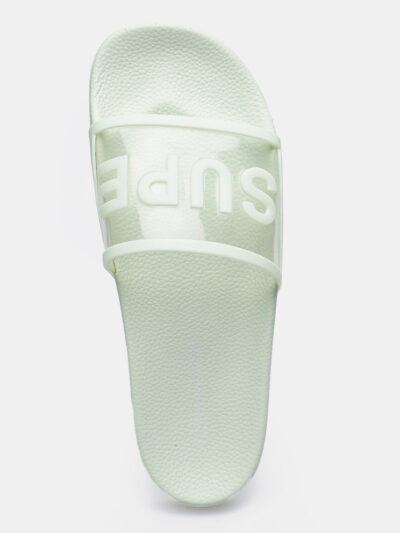 Superga Green Clear Slides Παντόφλες - Image 6