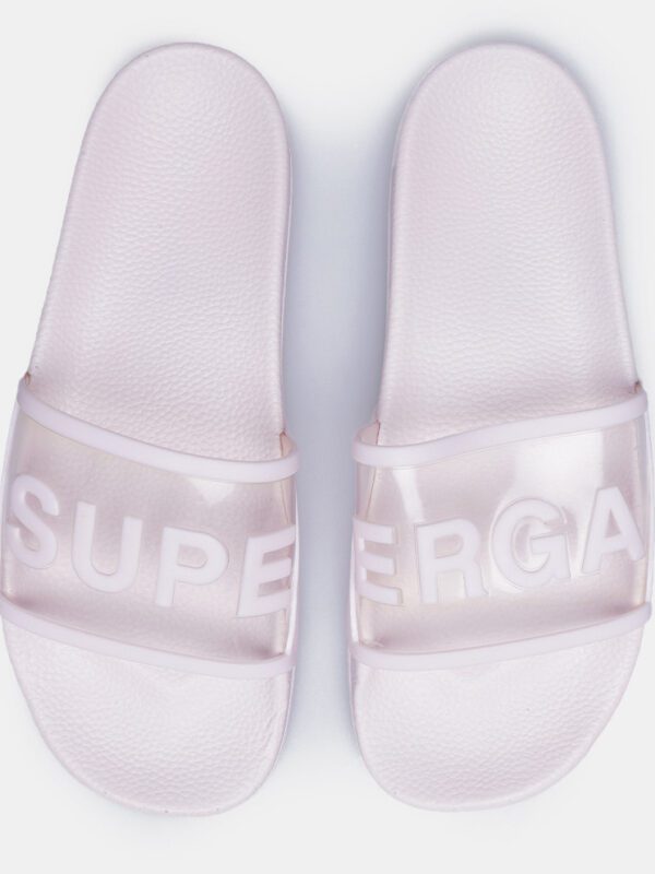 Superga Pink Clear Slides Παντόφλες - Image 1
