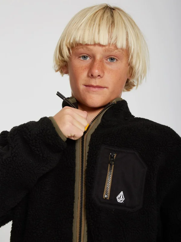 Volcom Muzzer Fuzzer Zip Παιδικό - Image 4