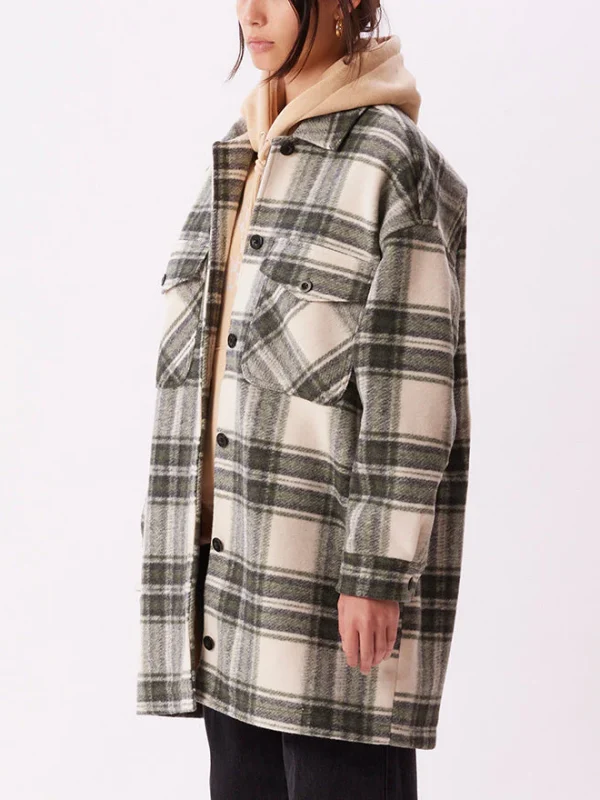 Obey Taylor Shirt Jacket Γυναικείο Πανωφόρι - Image 4