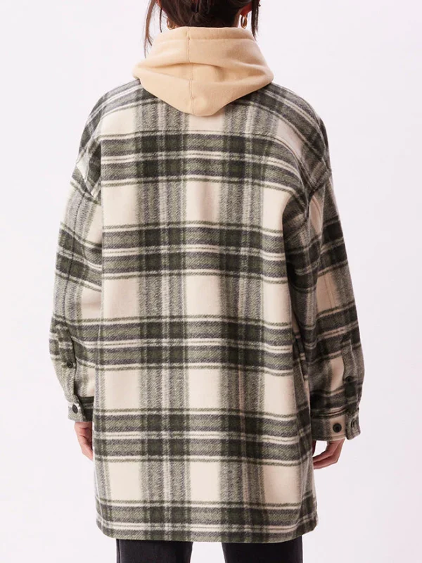 Obey Taylor Shirt Jacket Γυναικείο Πανωφόρι - Image 3