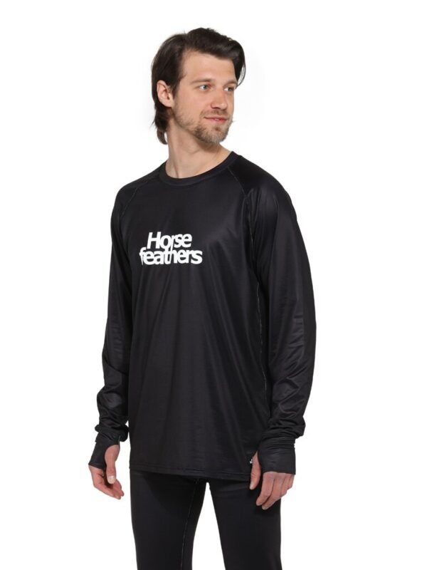 Horsefeathers Ισοθερμική Μπλούζα Riley Thermal Top Black - Image 5