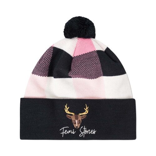 Femi Stories Sweetie Beanie Plaid Sweet Nature