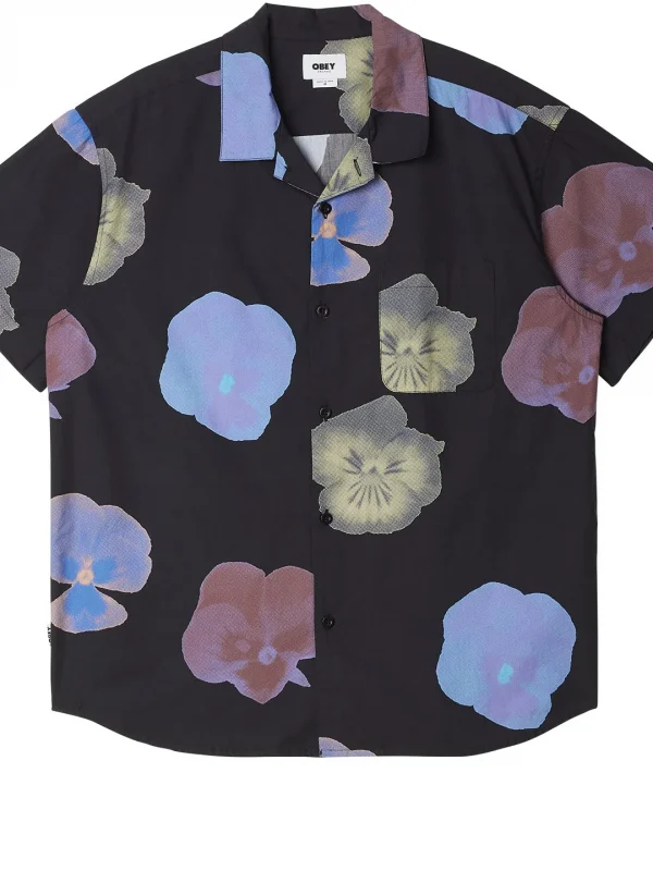 Obey Biscuits Woven SS Shirt - Image 2
