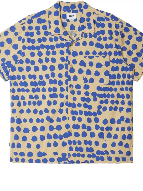 Obey Connect Woven SS Shirt - Image 3