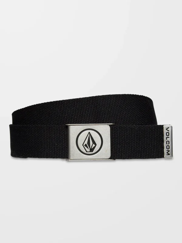 Volcom Circle Web Belt Black Ανδρική Ζώνη - Image 1