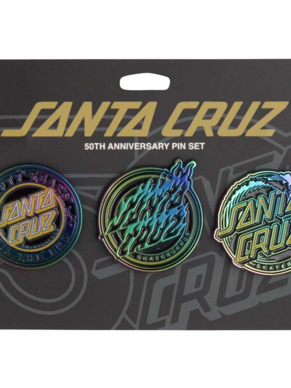 Santa Cruz 50th Anniversary Pin Set - Image 2