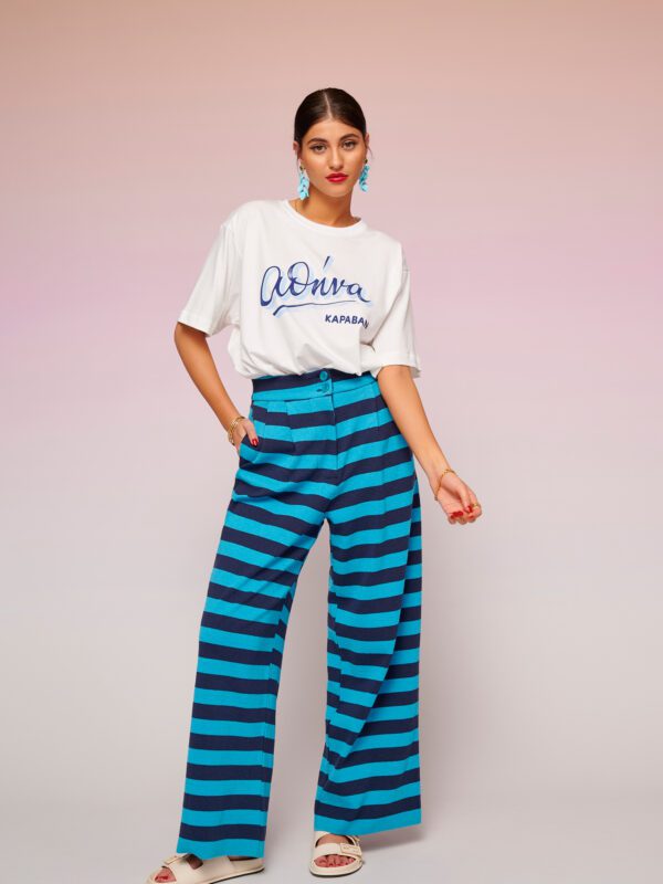 Lydia Trousers (Blue) - Image 4