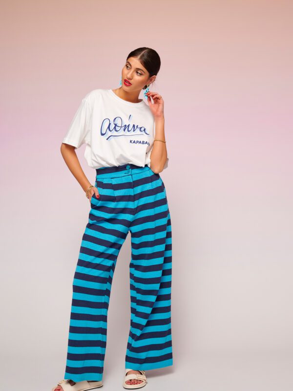 Lydia Trousers (Blue) - Image 9