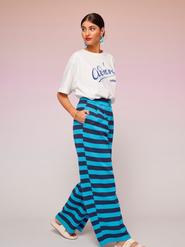 Lydia Trousers (Blue) - Image 8