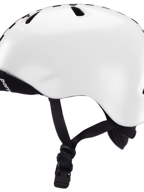 Bern Nino Visor Helmet Black Checkers - Image 5