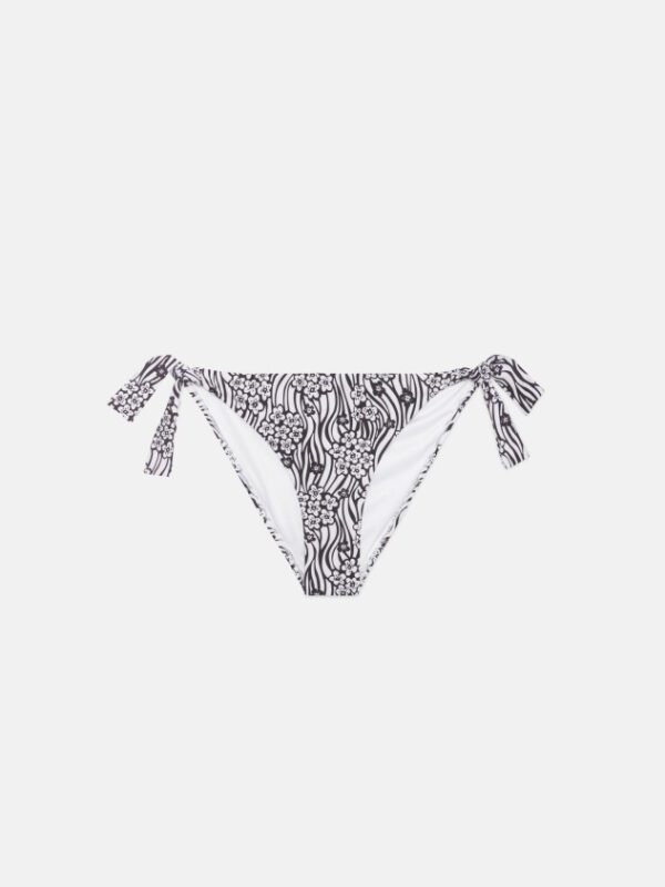 Compania Fantastica Floral Print Bikini Briefs With Tie - Image 6