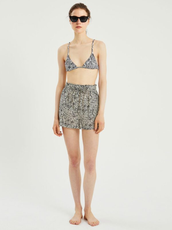 Compania Fantastica Floral Print Bikini Top - Image 3
