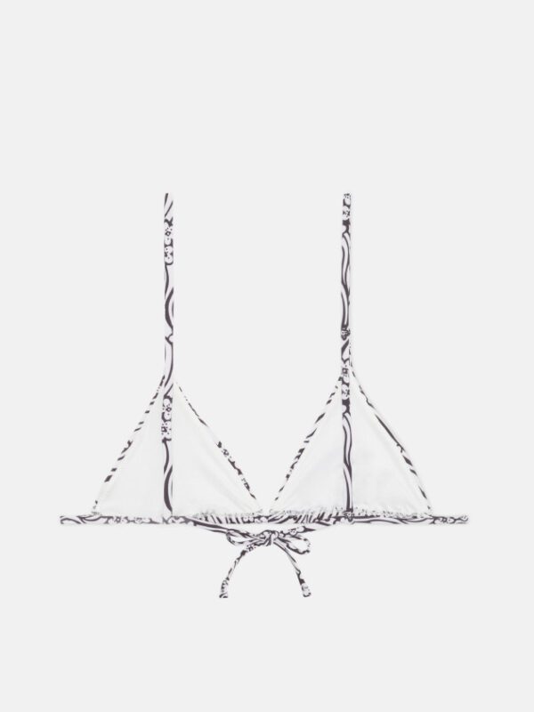 Compania Fantastica Floral Print Bikini Top - Image 6