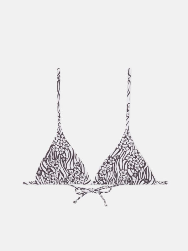 Compania Fantastica Floral Print Bikini Top - Image 7