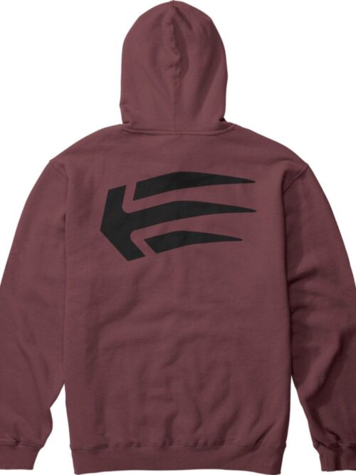 Etnies Joslin Hoodie Maroon - Image 3
