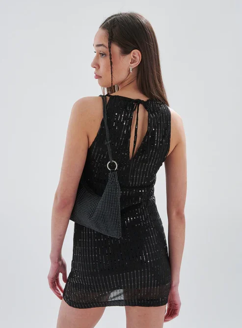 Dress With Glitter Details - Image 5