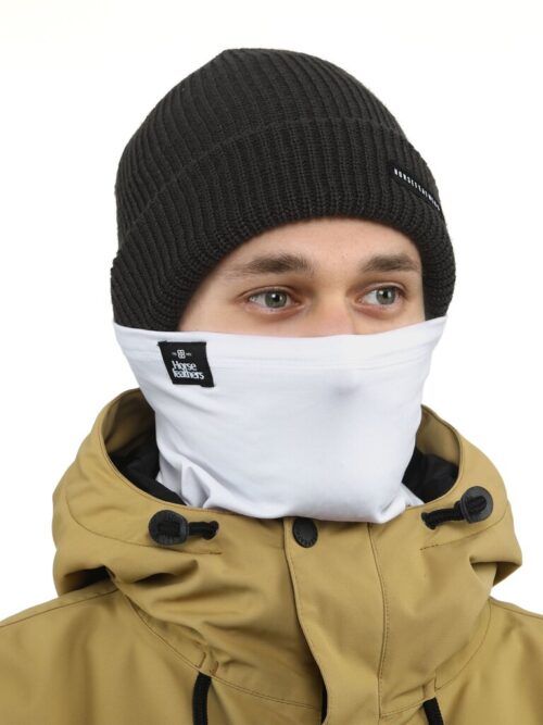 Horsefeathers Lightweight Neck Warmer - White - Image 4