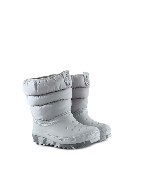 Crocs Classic Neo Puff Boot K – Grey - Image 4