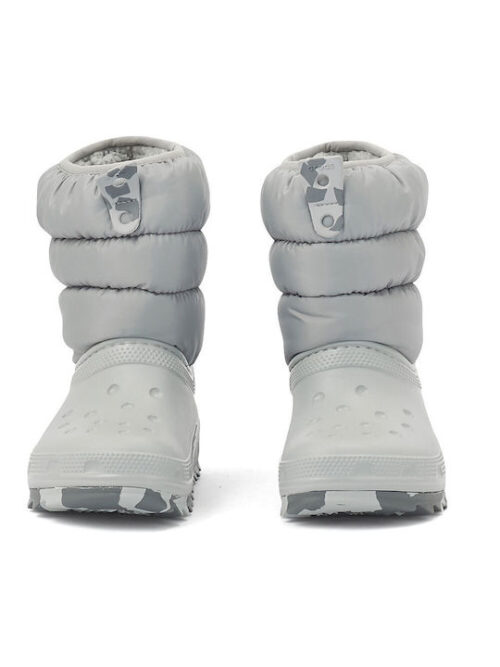 Crocs Classic Neo Puff Boot K – Grey - Image 7