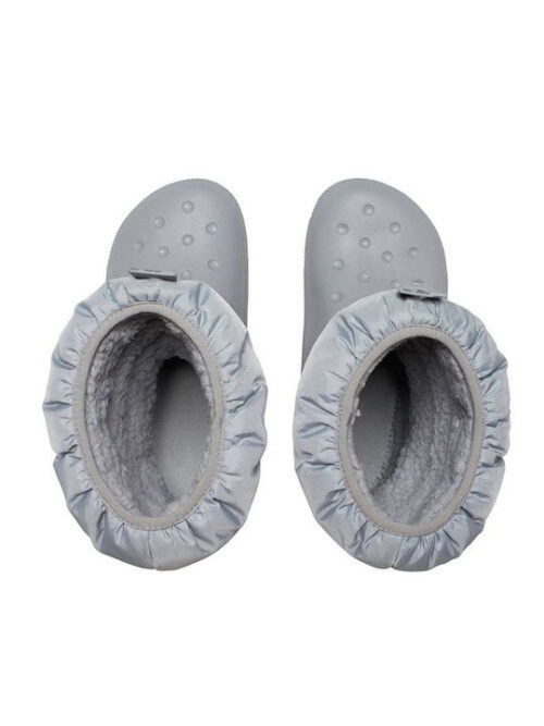 Crocs Classic Neo Puff Boot K – Grey - Image 8