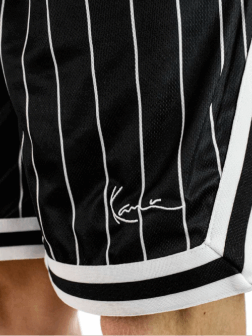 Karl Kani Small Signature Pinstripe Mesh Short - Image 3