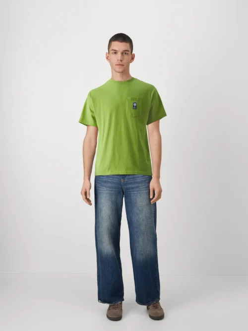 Zoo York man Initial Pocket Tee Green - Image 7