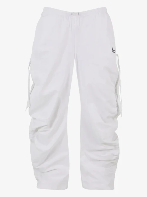 Karl Kani Small Signature Gathering Parachute Pants - Image 3