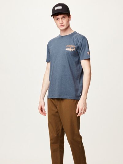 Picture D&S Panther Dark Blue Melange Tee - Image 7