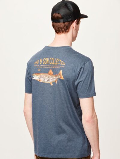 Picture D&S Panther Dark Blue Melange Tee - Image 8