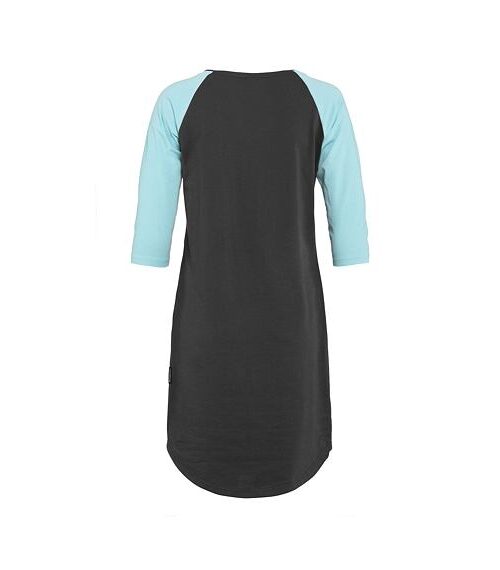 Horsefeathers Meena Dress – Gray/Aquatic - Image 3