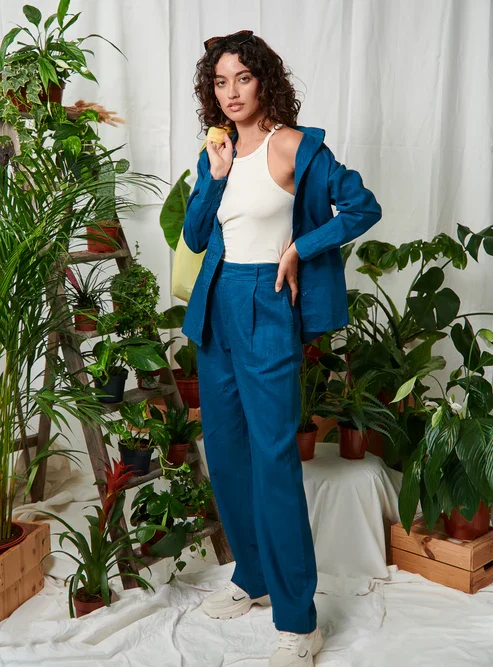 Shirt In Petrol - Image 6