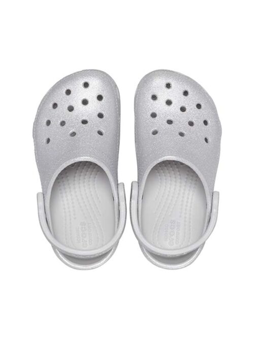 Classic Glitter Clog K - Silver - Image 6
