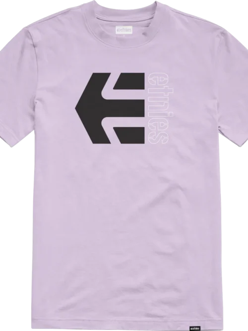 Etnies Crop Combo Tee Lavender