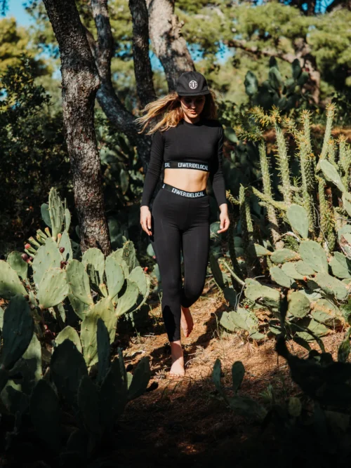Logotype Leggings Black - Image 3