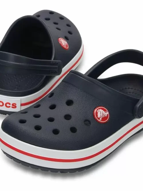 Crocs Crocband Clog K - Navy/Red - Image 3